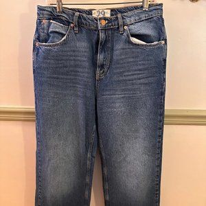 Free People - Straight Up Baggy Flare Jeans